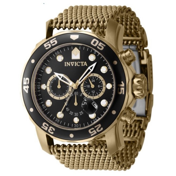New Invicta Pro Diver Men”s Watch 48mm, Gold - Picture 6 of 9